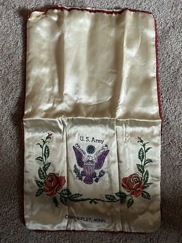 Vtg ww2 army sweetheart - u.s., "sweetheart"