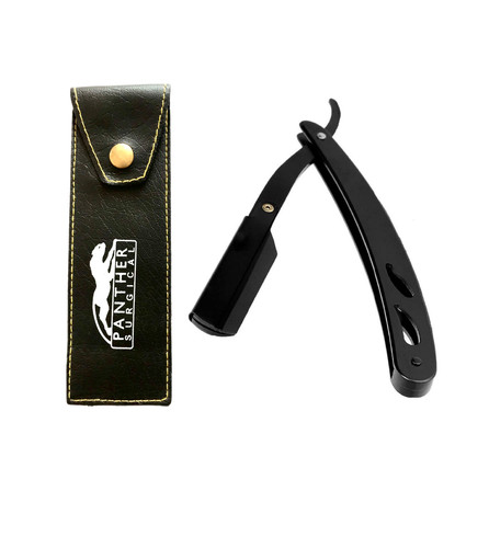 Cut throat razor matte - razor,, black