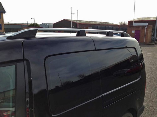 Aluminium roof rack rails - aluminium,