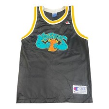 Vintage Champion Space Jam Monstars Jersey Youth Large 14-16 #0 Rare 1996 90s