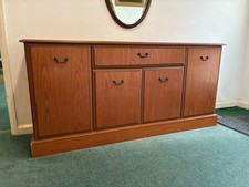 Vintage Large Morris of Glasgow Mahogany Coloured Sideboard