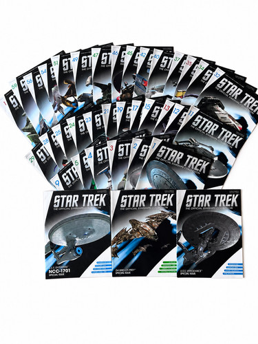 Eaglemoss star trek models - models,