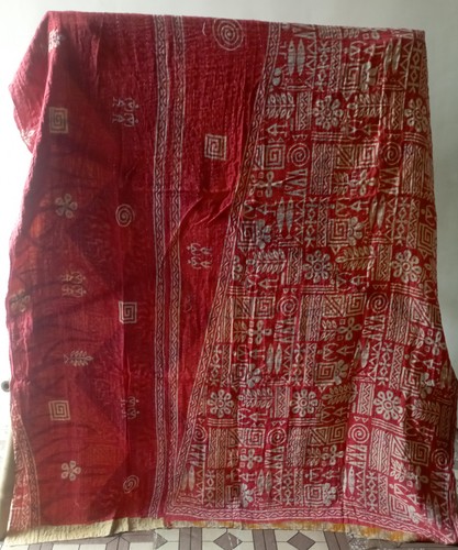 Vintage kantha quilt handmade - kantha,