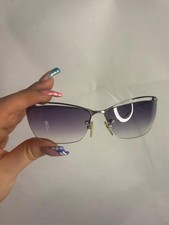 vintage y2k rimless diamante