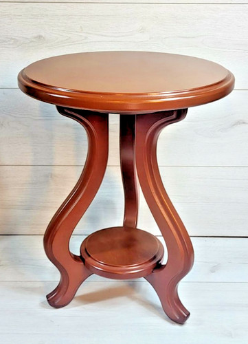 Vintage mahogany pedestal side - vintage,