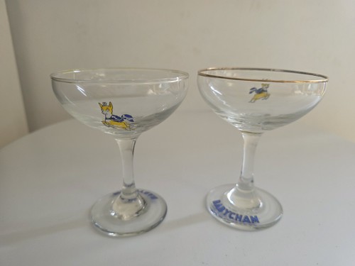 Babycham glasses - babycham,