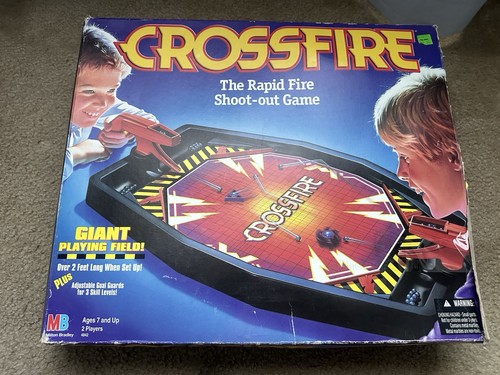 Crossfire board game 1994 - board,