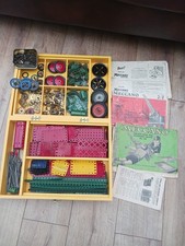Vintage Meccano In Wooden Box