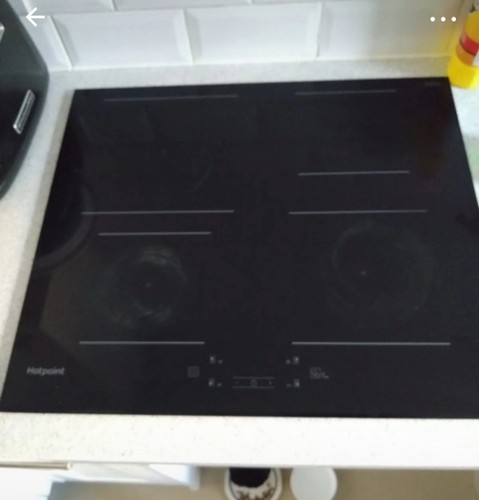 Hotpoint black induction hob - induction,