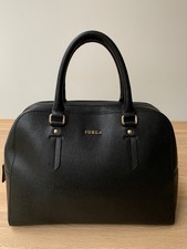 Furla Black Saffiano Leather