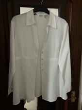 IRISH LINEN LONG SLEEVE BLOUSE