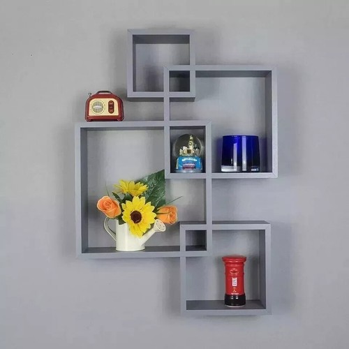 Floating wall shelves square - square, 4