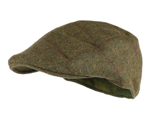 Blenheim waterproof tweed flat - waterproof,