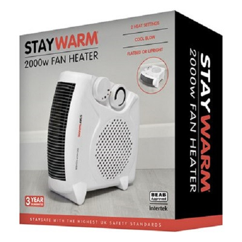 Lloytron 2000w fan - heater, with