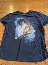 Bob Ross Painting Galaxy In