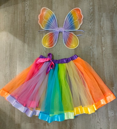 Rainbow fairy costume sparkle - rainbow,