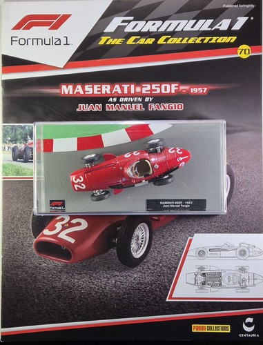 Panini maserati 250f juan - #70,