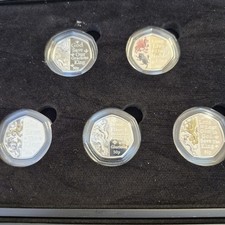 2023 Silver Proof Colour 50p