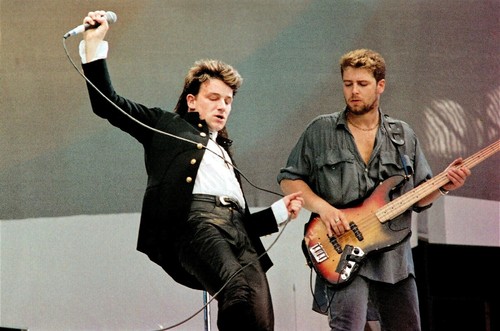 Concert live aid - u2, at