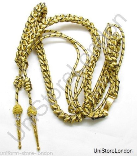 Aiguillette gold navy blue - gold, &