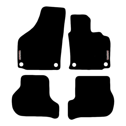 4pc black tailored - tailored, car