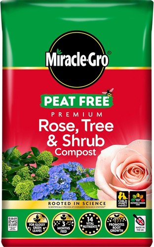 Miracle gro peat free - peat, premium