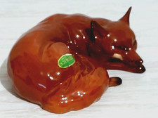 Beswick Large Fox Curled up