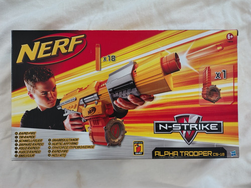 Yellow nerf alpha - alpha, trooper