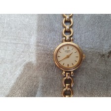 Rotary Monaco LB617 Women’s Gold Round Analog Dial Elegant Quartz Dress Watch