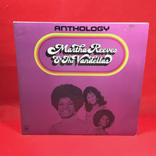 MARTHA REEVES & THE VANDELLAS  Anthology 1974 USA vinyl LP Jimmy Mack Best of