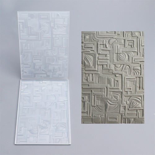 Embossing folders border - 3d,