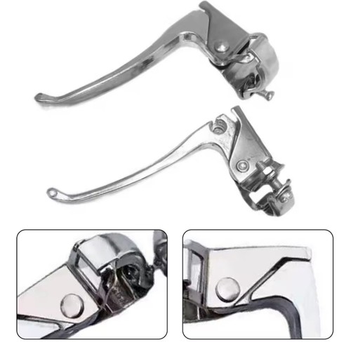 Chrome brake levers - chrome,