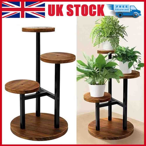 Tier wooden plant display - tier,