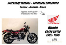 Honda CB450 CB 450 Service
