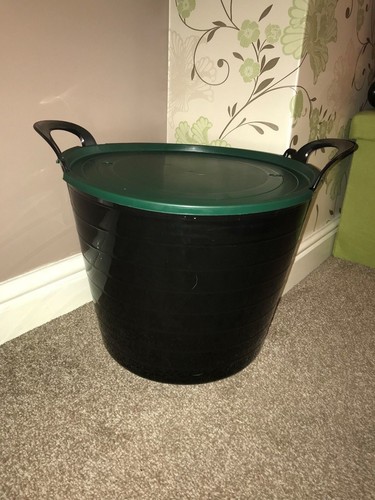 26l black flexi tub - 26l,