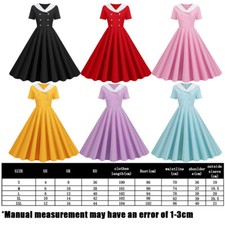 Women 1940s~50s Vintage Summer