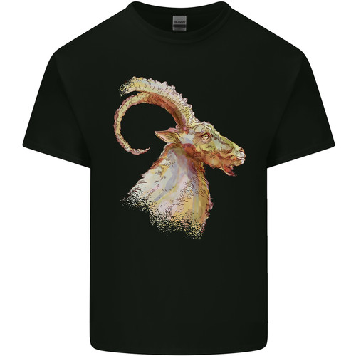 Watercolour goat farming - a,