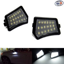 2x LED Side Under Mirror Puddle Light Fit For Volvo C30 C70 S40 S60 S80 V60 XC70