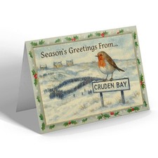 Christmas card cruden - christmas, bay