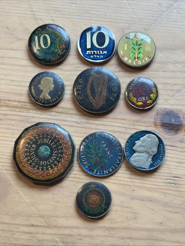 Job lot vintage enamelled - lot,