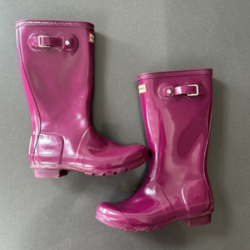 Purple hunter wellies 2 - uk,