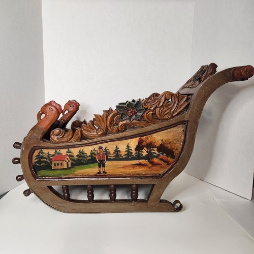 Antique german carved - antique, wooden