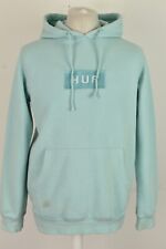 HUF Blue Hoodie size M Mens Pullover Sportswear Outdoors Outerwear Menswear