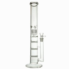 16" Tall Heavy Glass Bong
