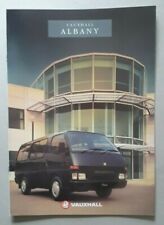 Vauxhall Albany Brochure 1990 Bedford Midi