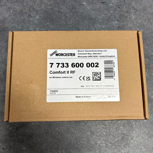 Worcester comfort rf - ii,