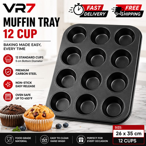 Cup non stick muffin - 12,