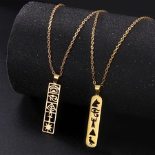18kgold egyptian hieroglyph - 18kgold,
