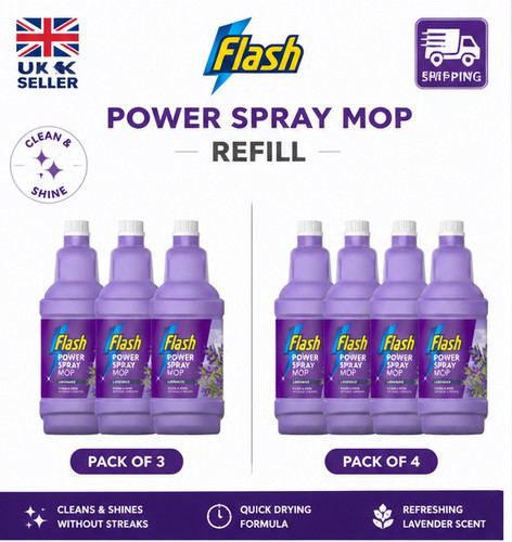 Flash power spray mop floor - power,