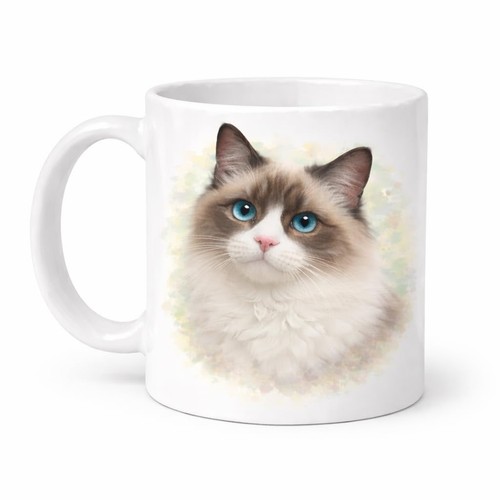 Ragdoll cat mug brew crew - cat,